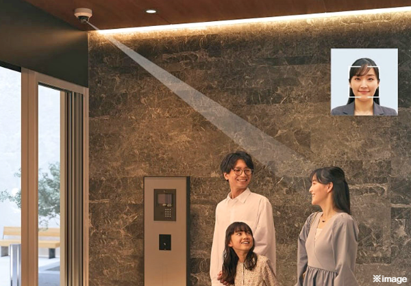 手ぶらでエントランスが開く