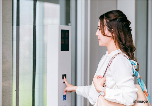 ゴミを管理員が回収してくれる