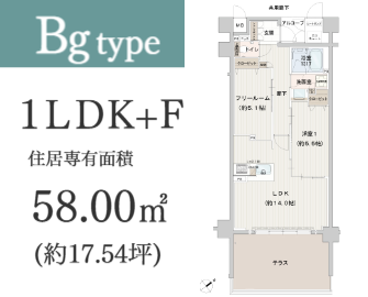 3ＬＤＫ・角住戸